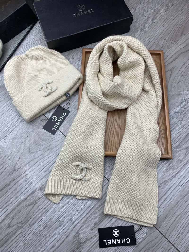 Chanel Caps Scarfs